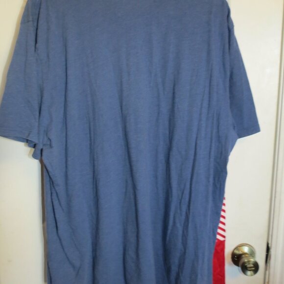 Men's Nautica 3XL Blue Short Sleeve T-Shirt - Picture 4 of 4